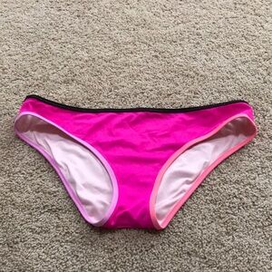 Victoria’s Secret medium hot pink combo classic swim bottom.